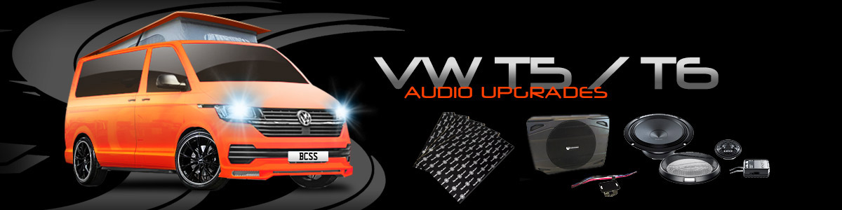 BCSS audio upgrades for your VW T5 / T6