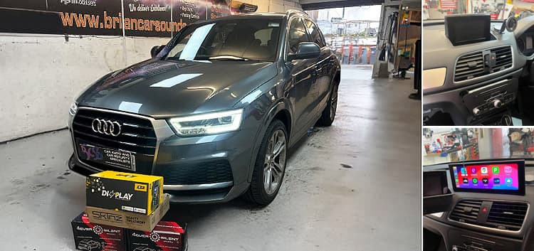 Audi CarPlay / Android Auto & soundproofing upgrades Coulsdon London Surrey
