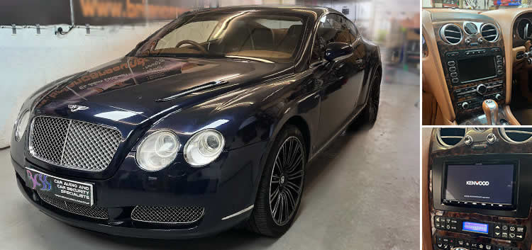 Bentley audio upgrades Coulsdon London Surrey