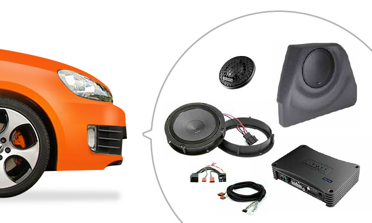 BCSS supply & fit audio upgrades for your VW MK6 Golf